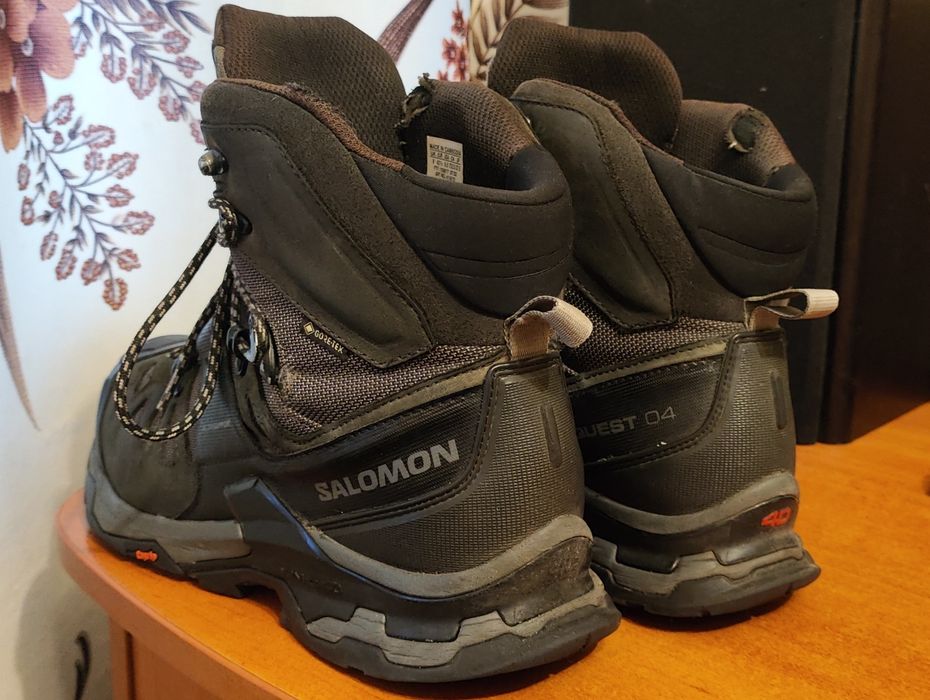 Ботинки Salomon quest 4 gtx.  43 27.5 берцы гортекс