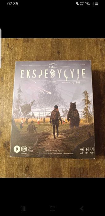 Ekspedycyje z pakietem naprawczym, gra w folii