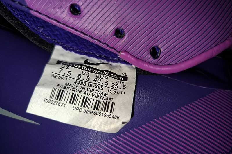 Nike Merurial Victory II SG korki wkręty /TPU-aluminium/ rozmiar: 40.5