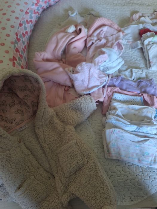 Paka ubranek dla dziewczynek 54-68