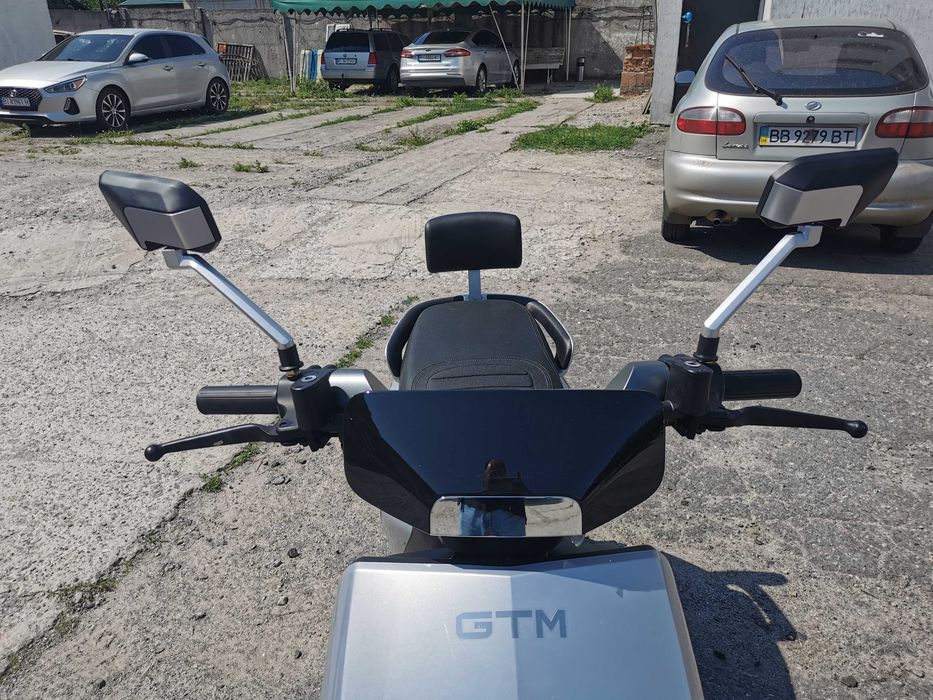 Электроскутер GTM Flex 1500W 72V 26Ah (83817)с гарантией без пробега