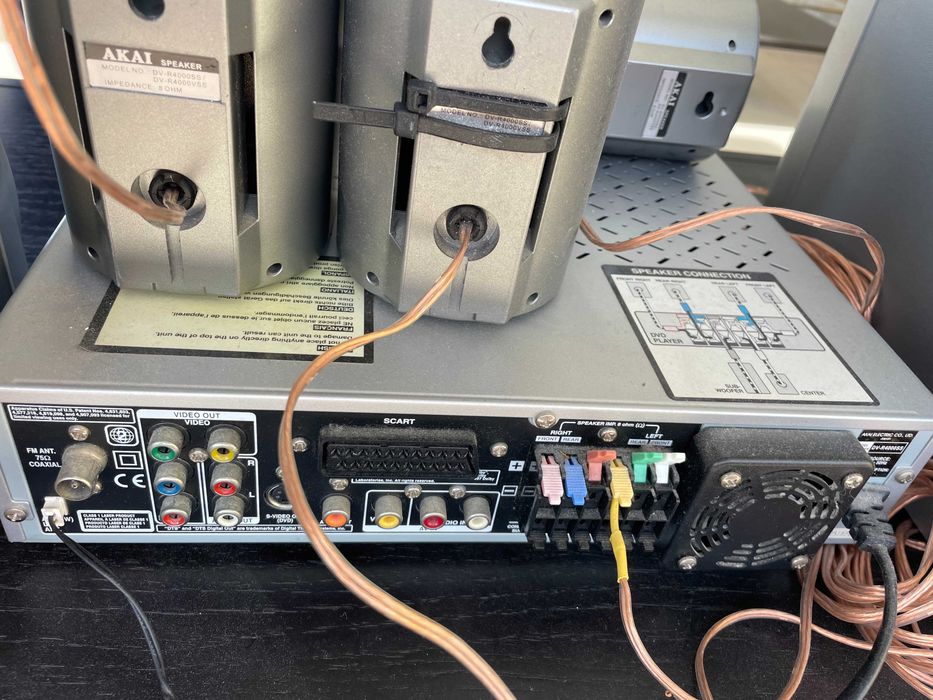 AKAI Home Theater System 5.1 – Liga, mas sem som