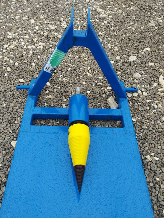 Rozdrabniacz Łuparka do drewna Świdrowa Mocna solidna konstrukcja