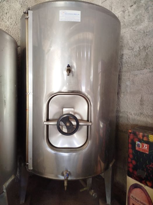 Cuba de inox 1000L