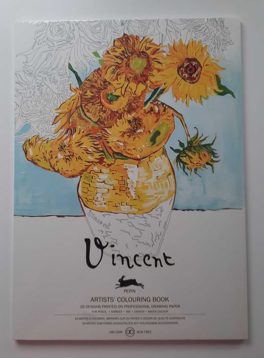 Vincent van Gogh Pepin Press розмальовка