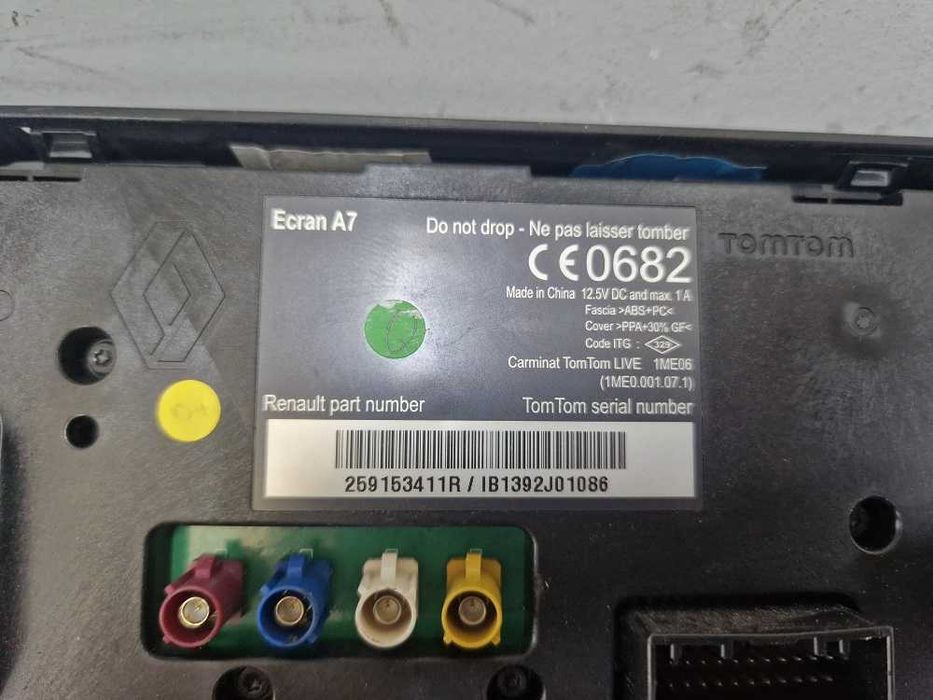 Renault Megane III Wyświetlacz