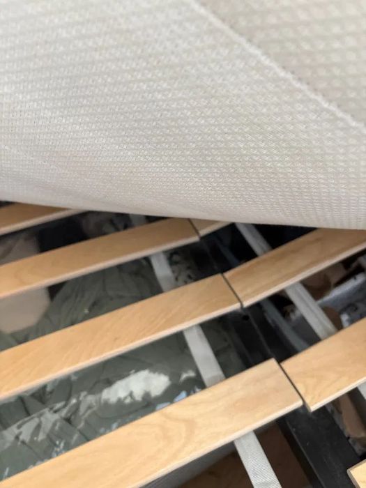 Łóżko Ikea slattum 140x200 + materac