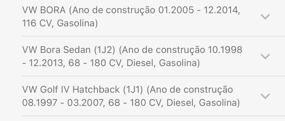 Molas suspensão Eibach Vw Bora