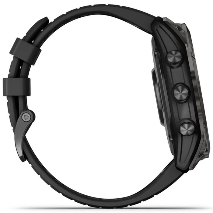 Годинник Garmin fenix 7X Pro Solar Edition 51mm Slate Gray Black Band