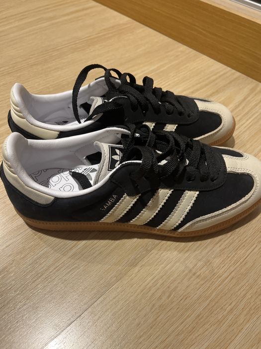 Sapatilhas Adidas Samba OG preto/ bege