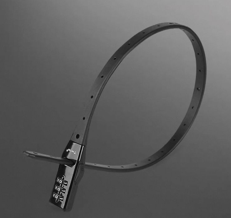 Zapięcie rowerowe na kod – 4 sztuki, 20 zł/szt.