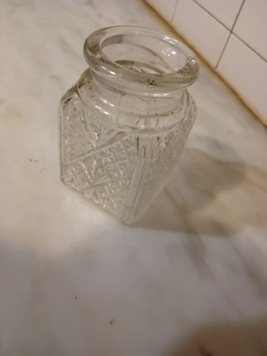 Vaso em Vidro Lapidado