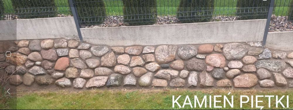 Kamień polny "piętki"