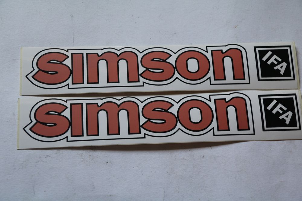 naklejka naklejki simson s50 s51 ifa komplet 2 szt