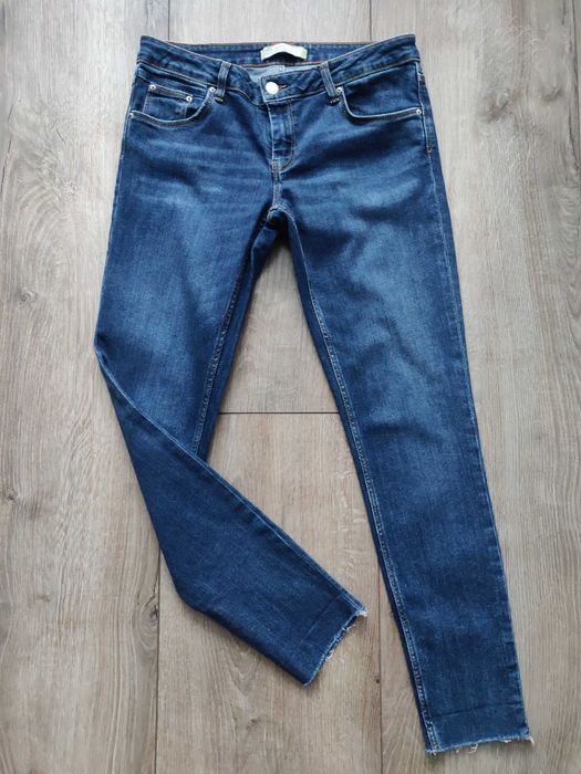 Джинсы женские Zara basic denim 38 ( Turkey) синие.
