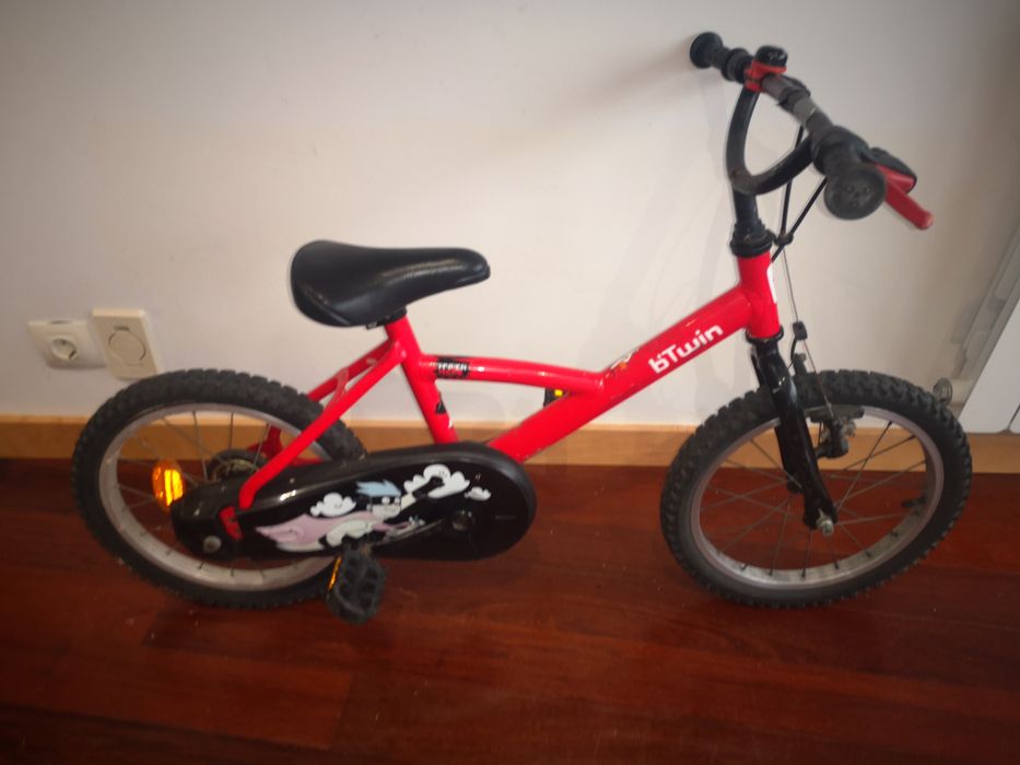 Bicicleta roda 16 B-twin