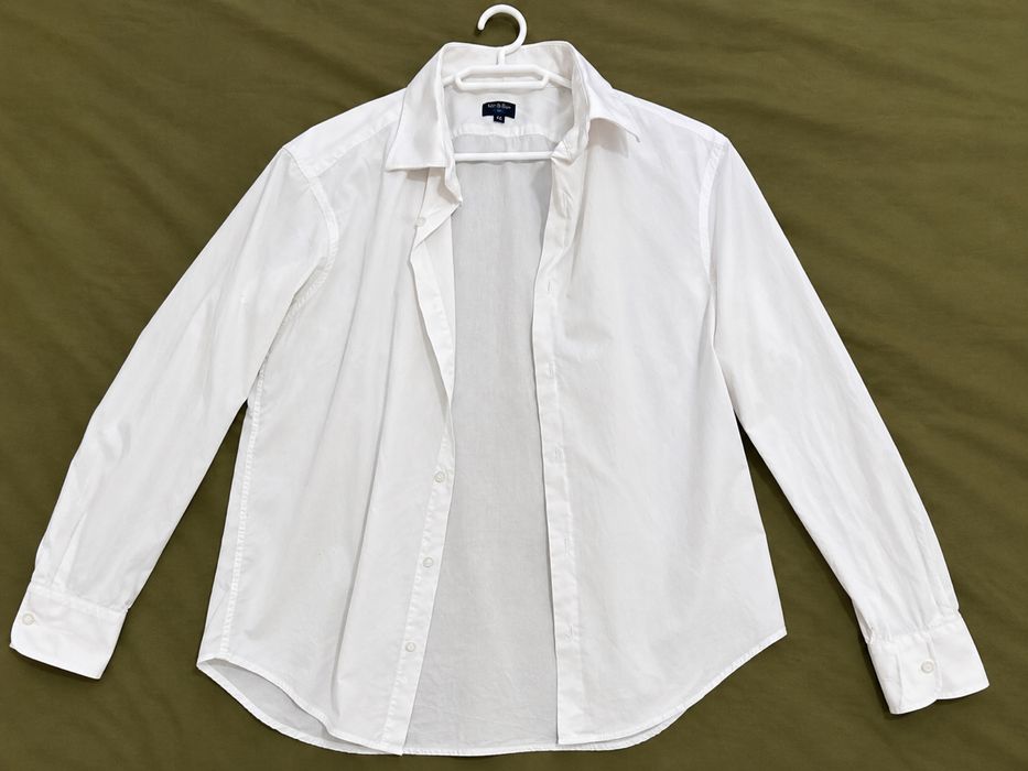 Camisa branca Mr. Blue