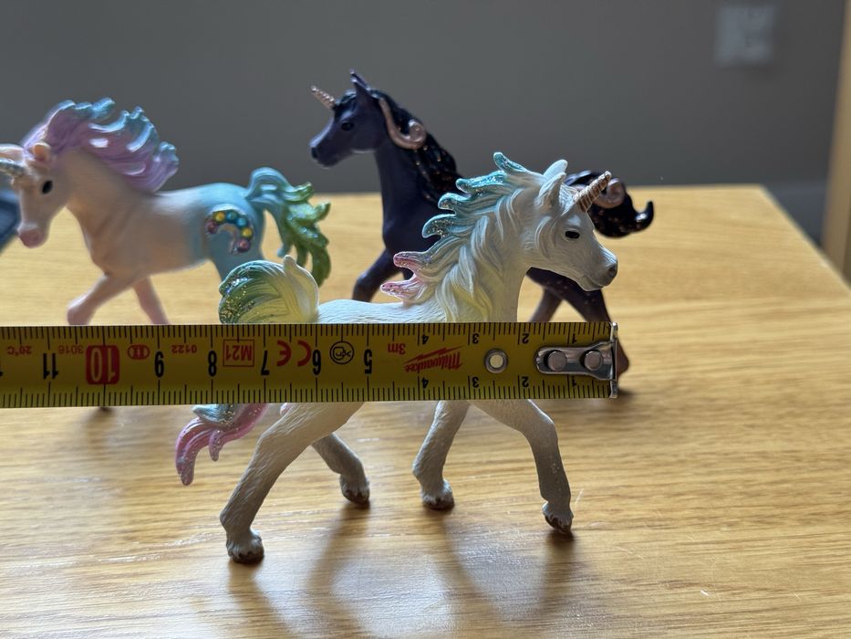 Schleich jednorożce 7 szt