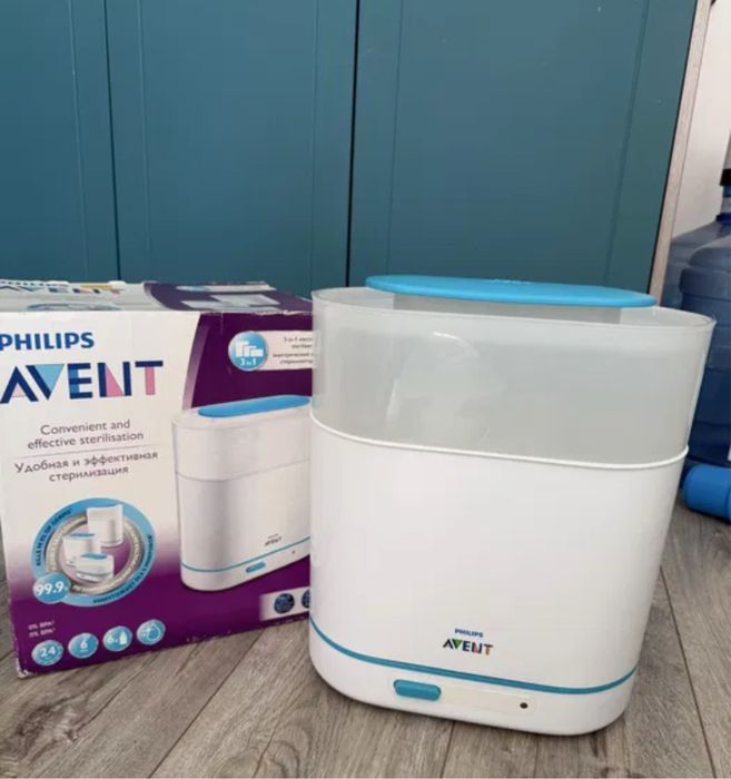 Стерилізатор Philips Avent 3-в-1 електричний паровий (SCF284)