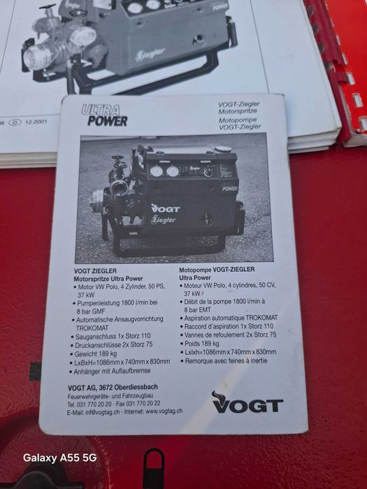 Motopompa Pompa Ziegler UltraPower  Nawadnianie Płuczka Deszczownia