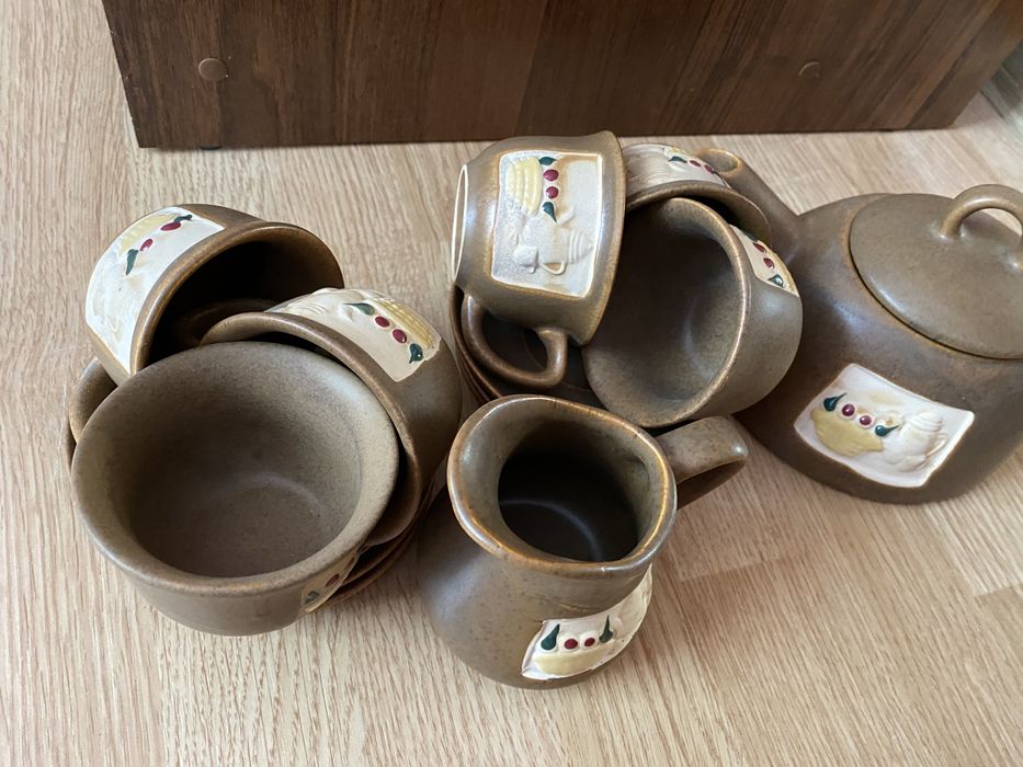 Кавовий сервіз керамічний сервіз