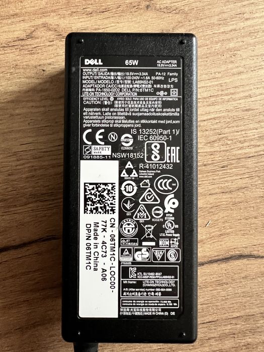 Zasilacz do laptopa Dell oryginalny