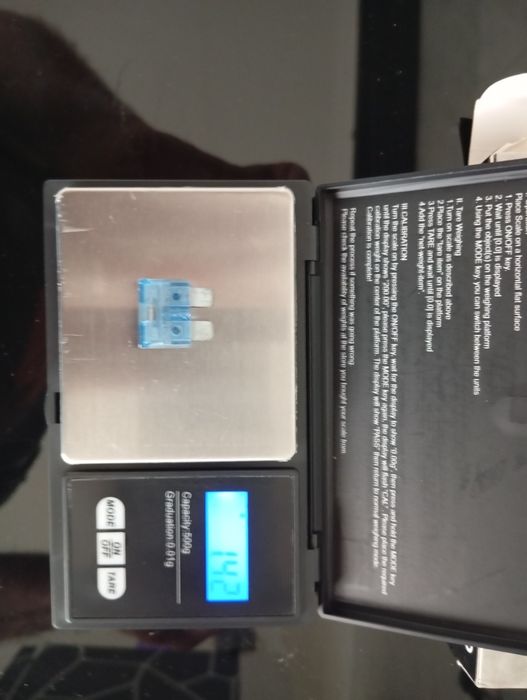 Balança de ouro, precisão