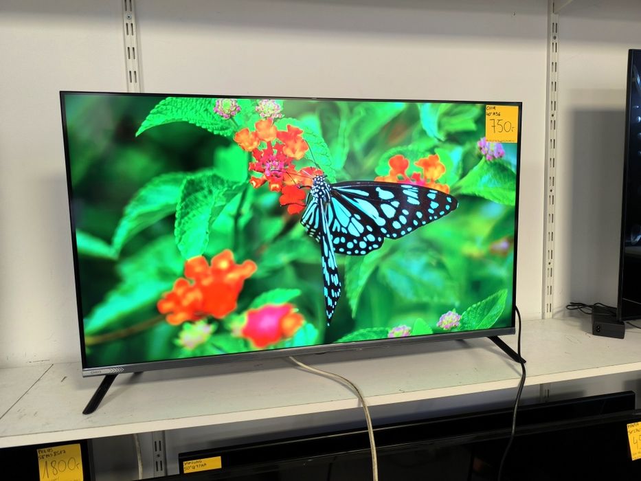 Nowy CHIQ 40 cali FULL HD hdr GoogleTV Smart WiFi DVB-T2 L40M9G gwarancja 12m telewizor