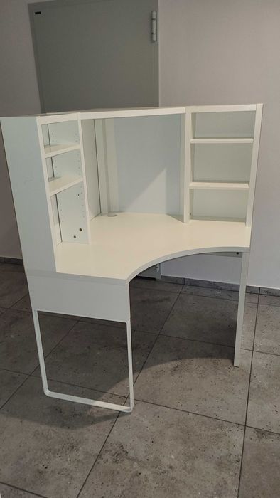 Biurko narożne białe IKEA