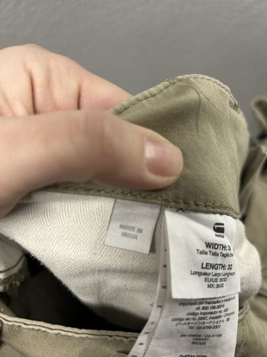 Штани джинси G star Raw W36 L32 rovic zip 3d чоловічі оригінал карго