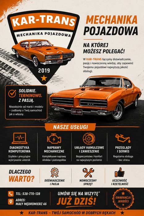 Kar-Trans Mechanika Pojazdowa