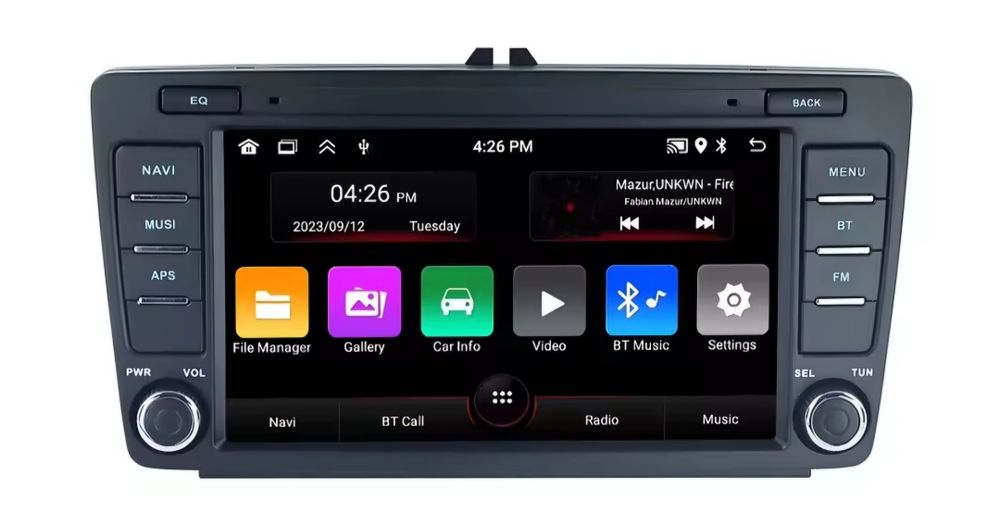 Auto Radio Skoda Octavia 2 A5