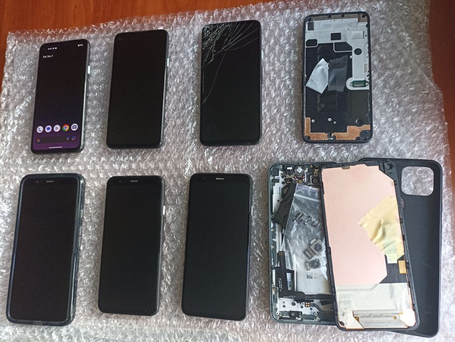 Google Pixel 4a,4,4xl,5a