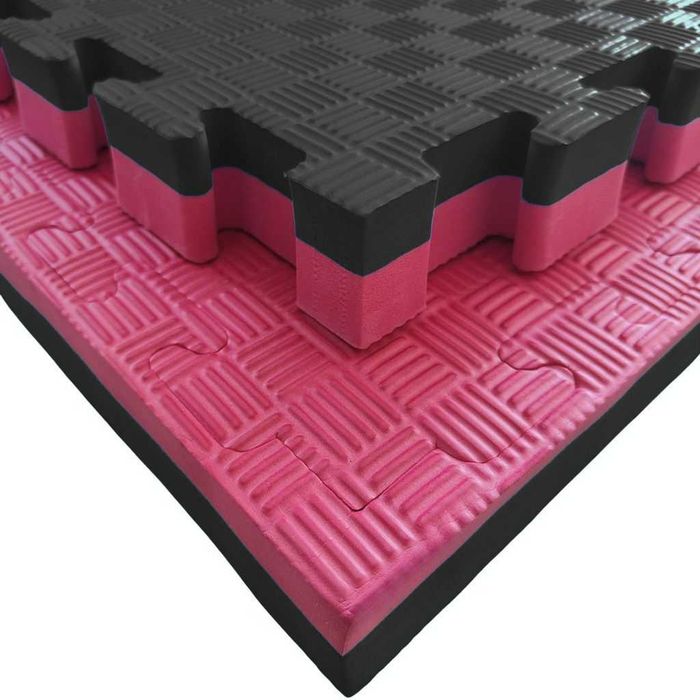 GRUBA Mata do judo, sportów walki,akrobatyki, karate, bjj, mma,  piankowa puzzle 4cm XXL duża 1x1m tatami