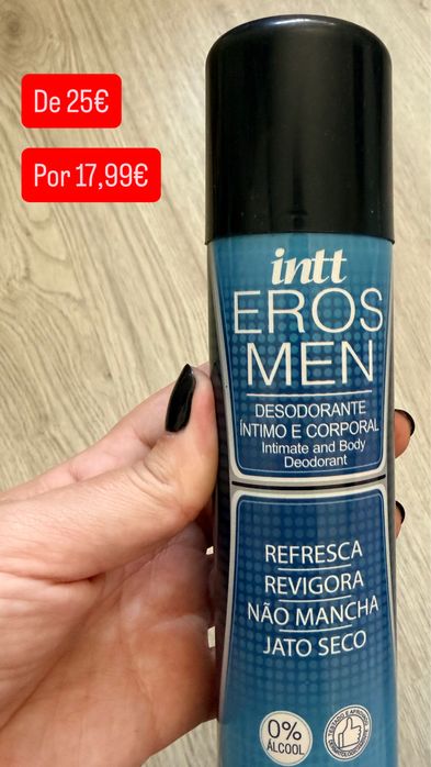 Desodorante intimo masculino