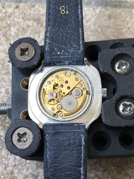 Zegarek szwajcarski enicar vintage