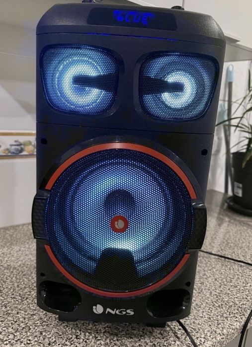 Coluna de Som Portátil NGS Wild Dub Zero 120W –