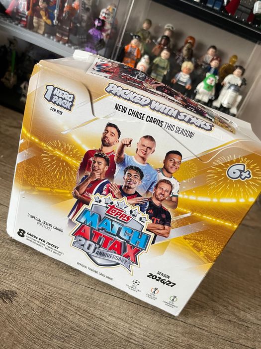 Topps Match Attax UEFA Club Competitions 20th Anniversary 2026/27 – BOX