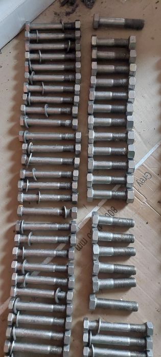 Śruby nierdzewne m20 90mm 140mm m16 120mm