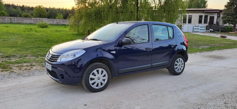 Dacia Sandero Eleganckie Sandero Klima org lakier 2009 zdrowa ładny stan z DE