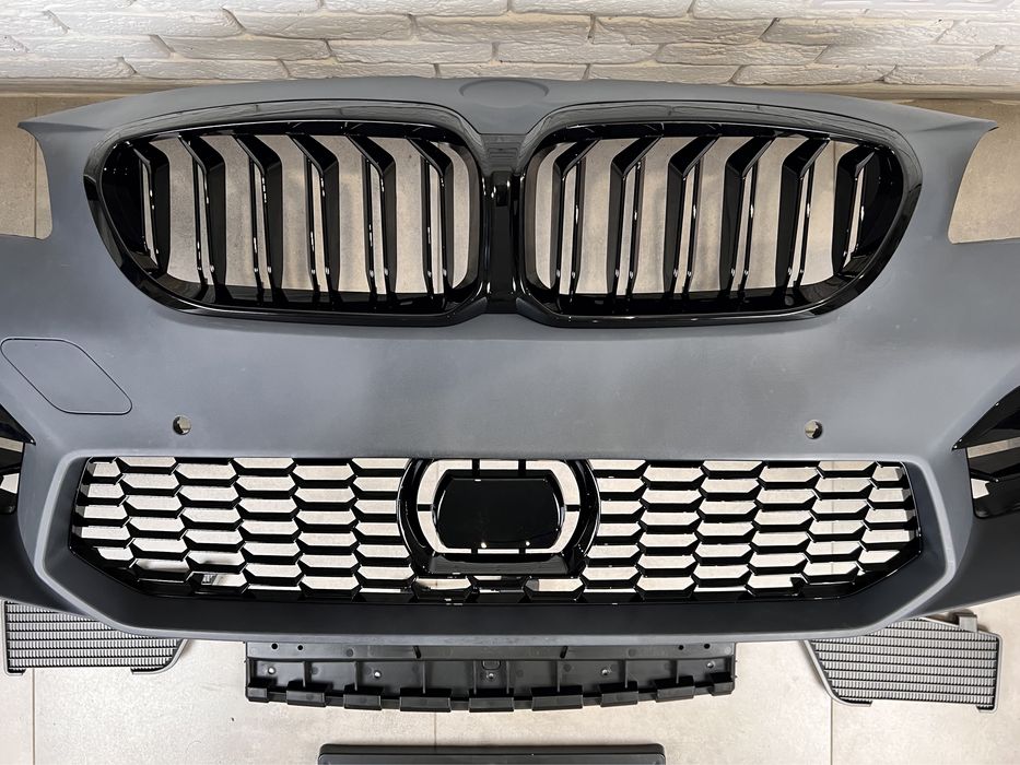 Комплект обвеса бампера BMW 5 F10 2010-2017 в стиле БМВ BMW M5 F90 CS