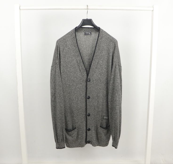 Чоловічий Кардиган Versace Classic V2 Cashmere Blend