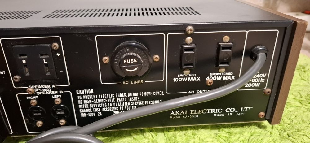 Amplificadpr AKAI vintage