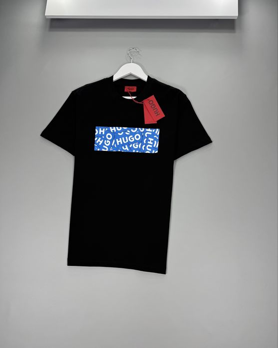 Чоловіча футболка Hugo Boss big logo мужская футболка