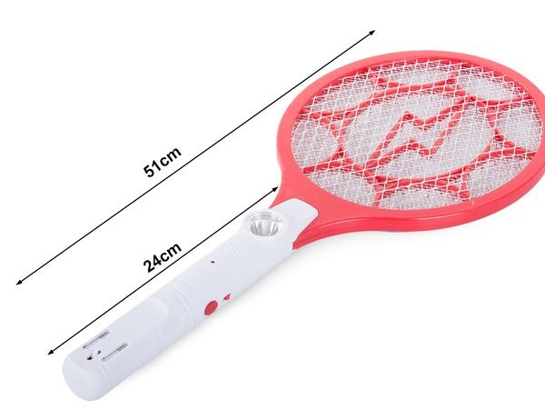 Elektryczna paletka do łapania much łapka packa na muchy komary ćmy