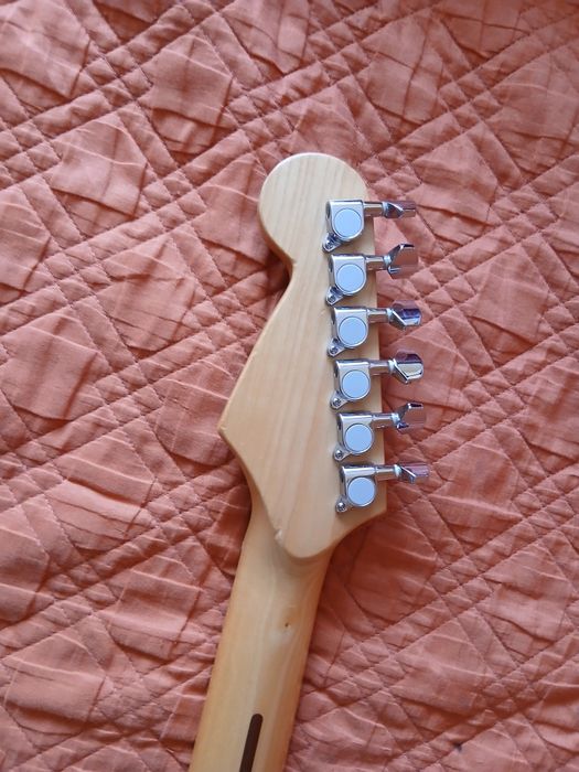 Mayones flame stratocaster
