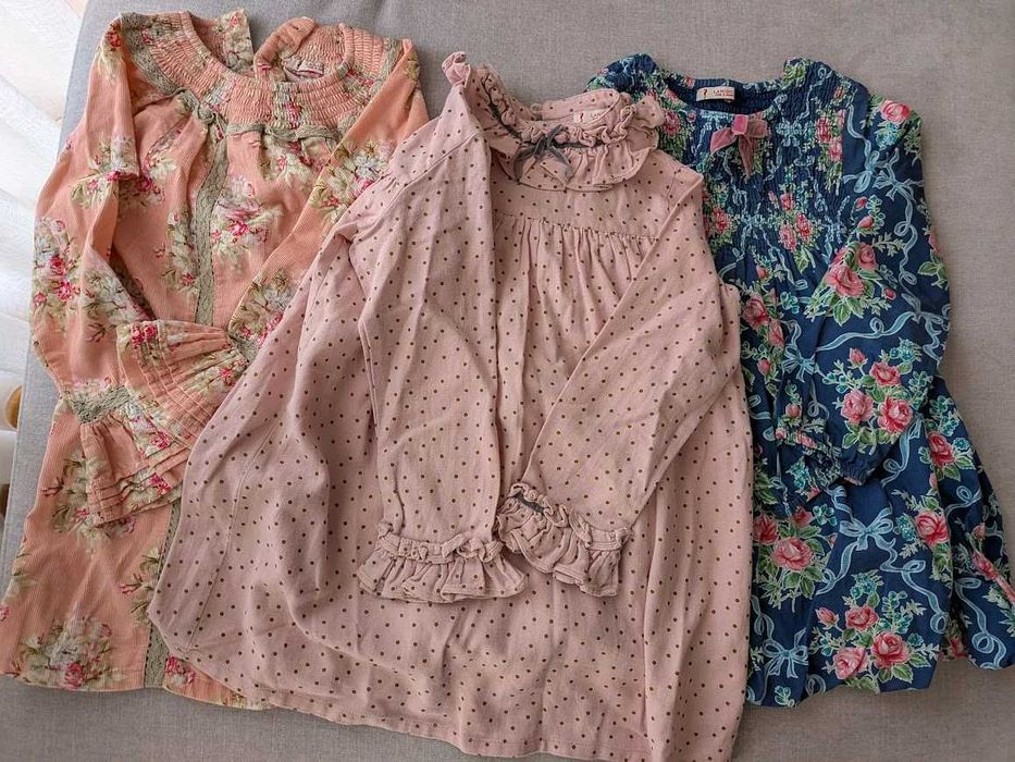 Conjunto de 3 Vestidos criança - marca Lanidor