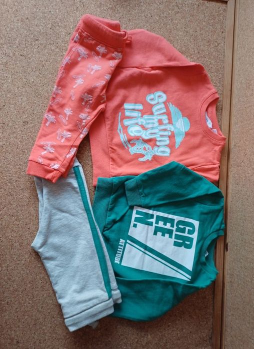 Conjunto de roupa de bebé