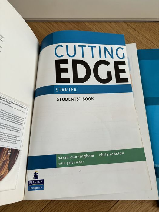 Cutting Edge Starter book + workbook + cdrom