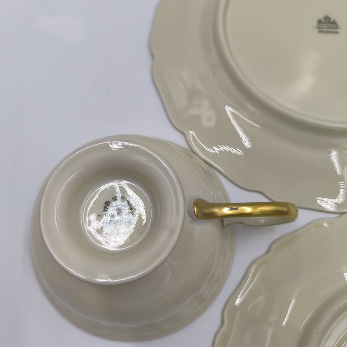 Rosenthal Regina Trio Filiżanka Podstawek Talerzyk Porcelana Antyk